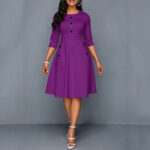MWBK09B Dress Purple