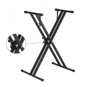 Professional Double X Piano Keyboard Stand