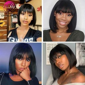 Brazilian Natural Straight Short Bob