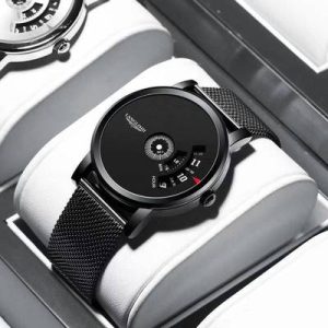 Mesh Belt Waterproof Wrist Watch